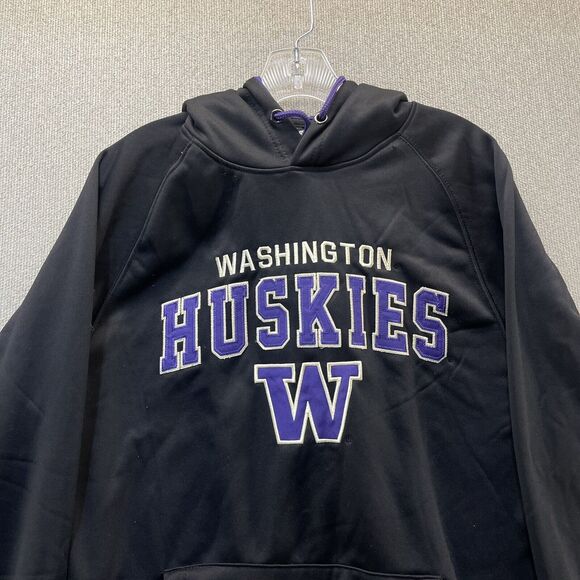 Washington Huskies Hoodie Sweatshirt Pullover Men's Medium - Picture 3 of 8